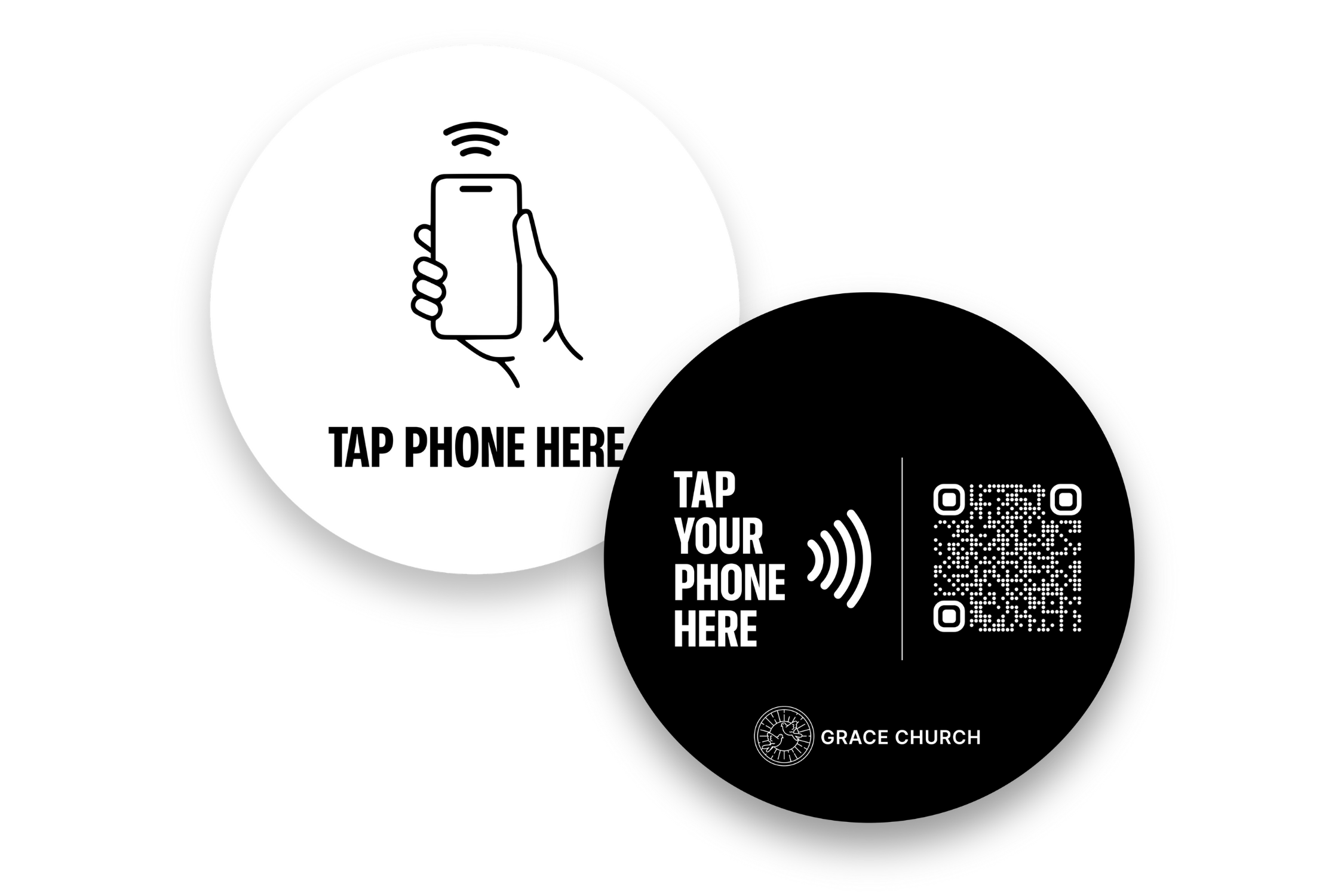 Custom and standard NFC stickers