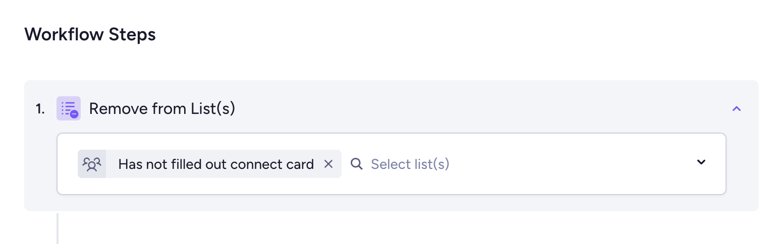 Remove from List in Workflows