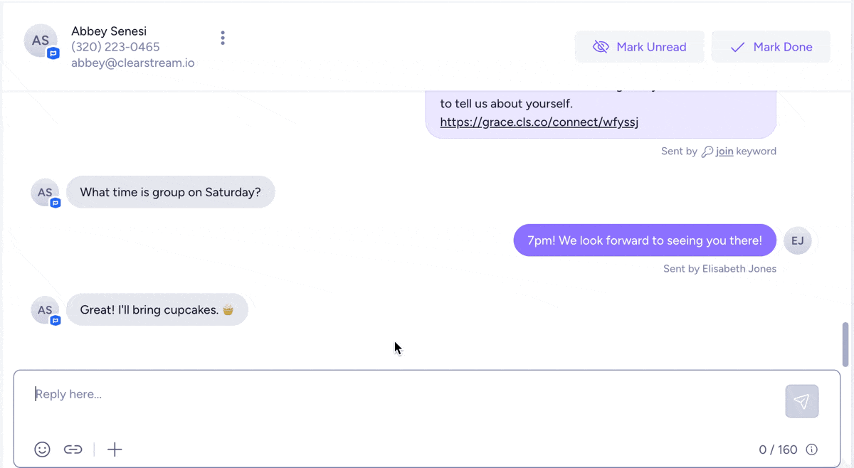 React to messages with emojis