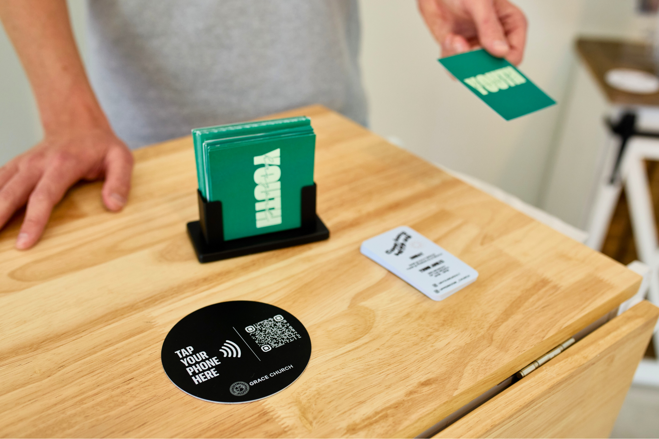 NFC tags let you connect with your church, anywhere