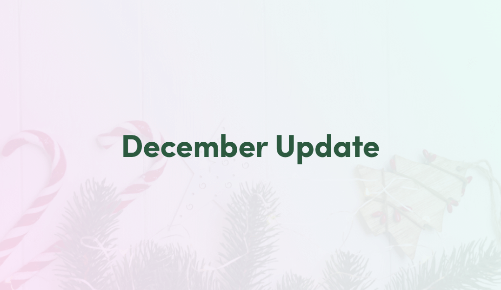 December Blog Header