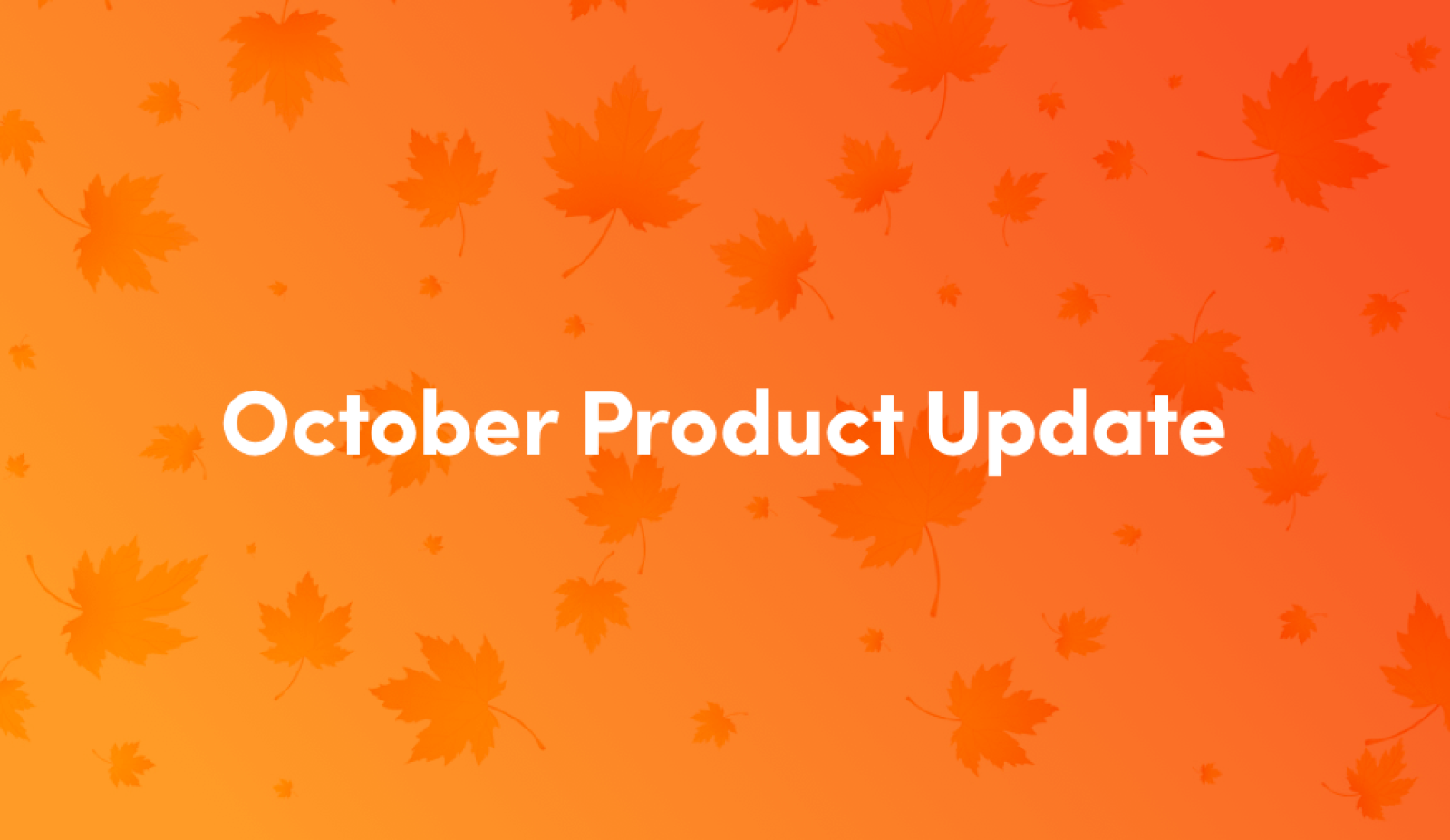 October Blog Header