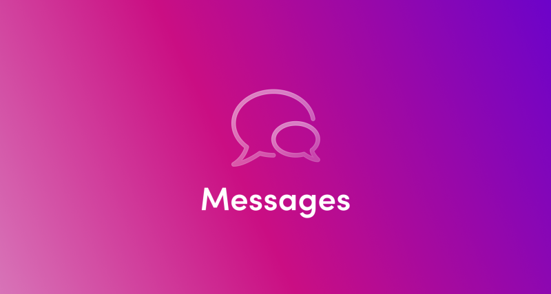 Messages Blog Header