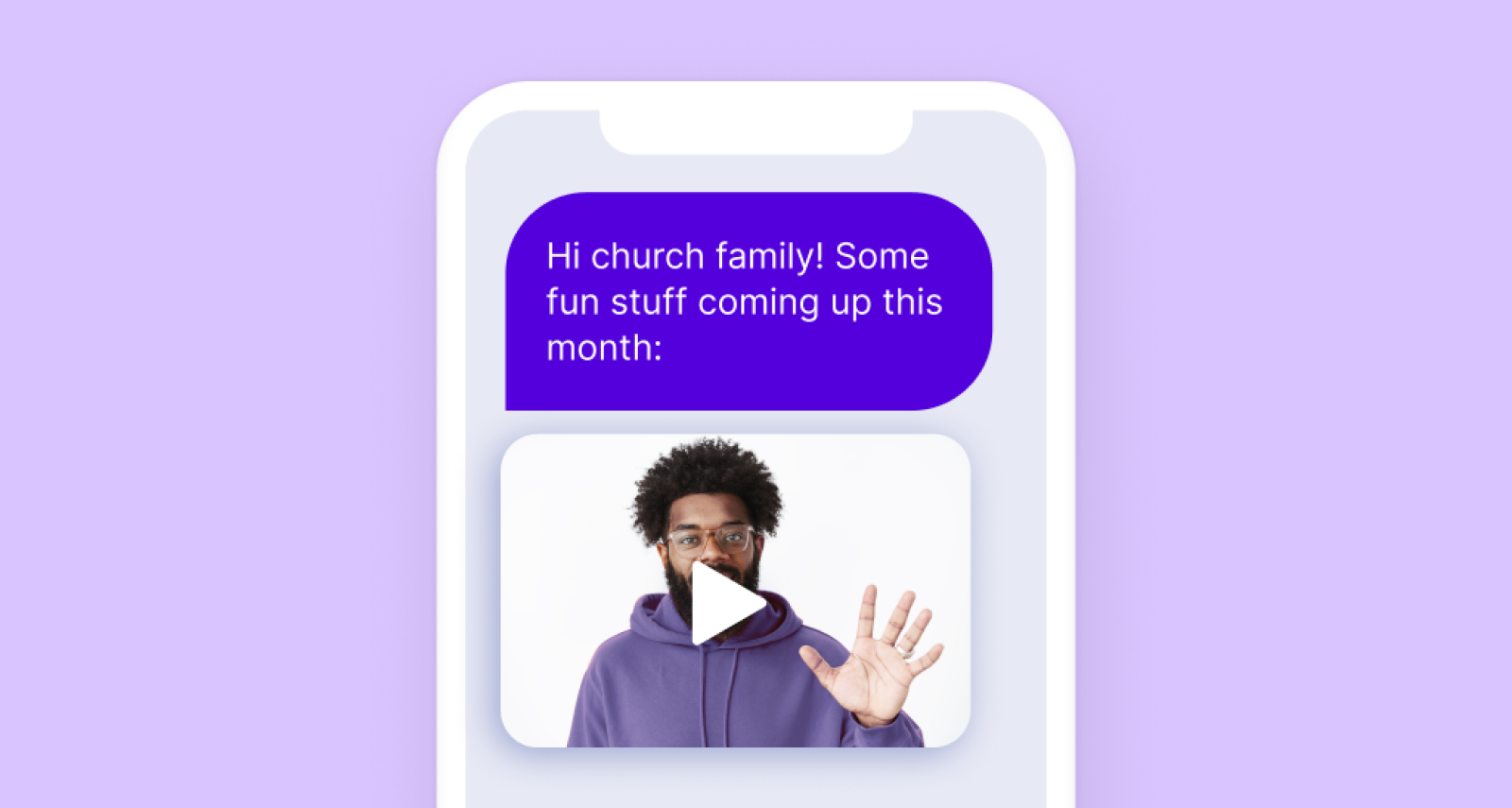Example of sending Video