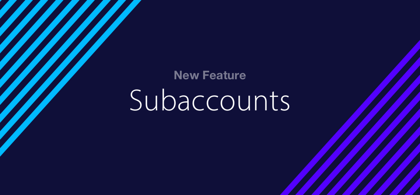 Subaccount Blog Header
