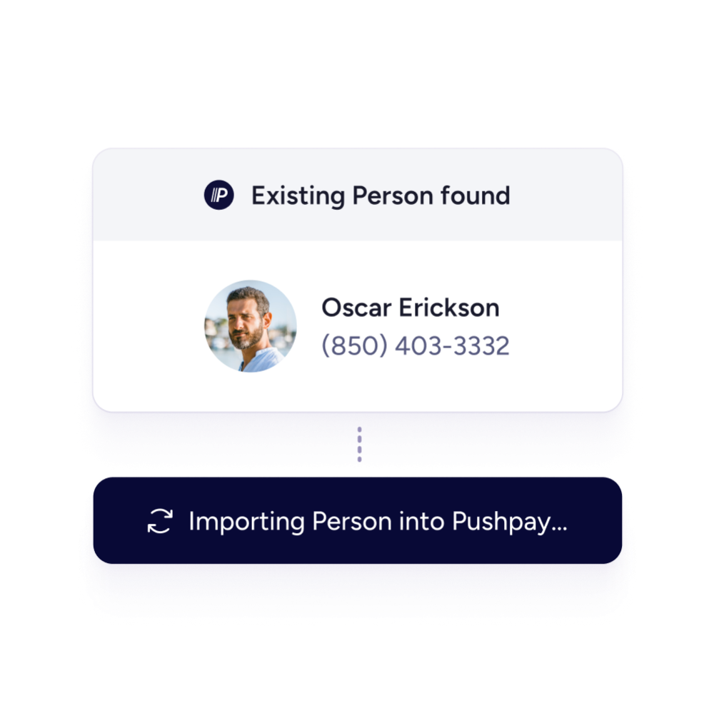 Retrieve profile data from CCB/Pushpay Retrieve data from pushpay