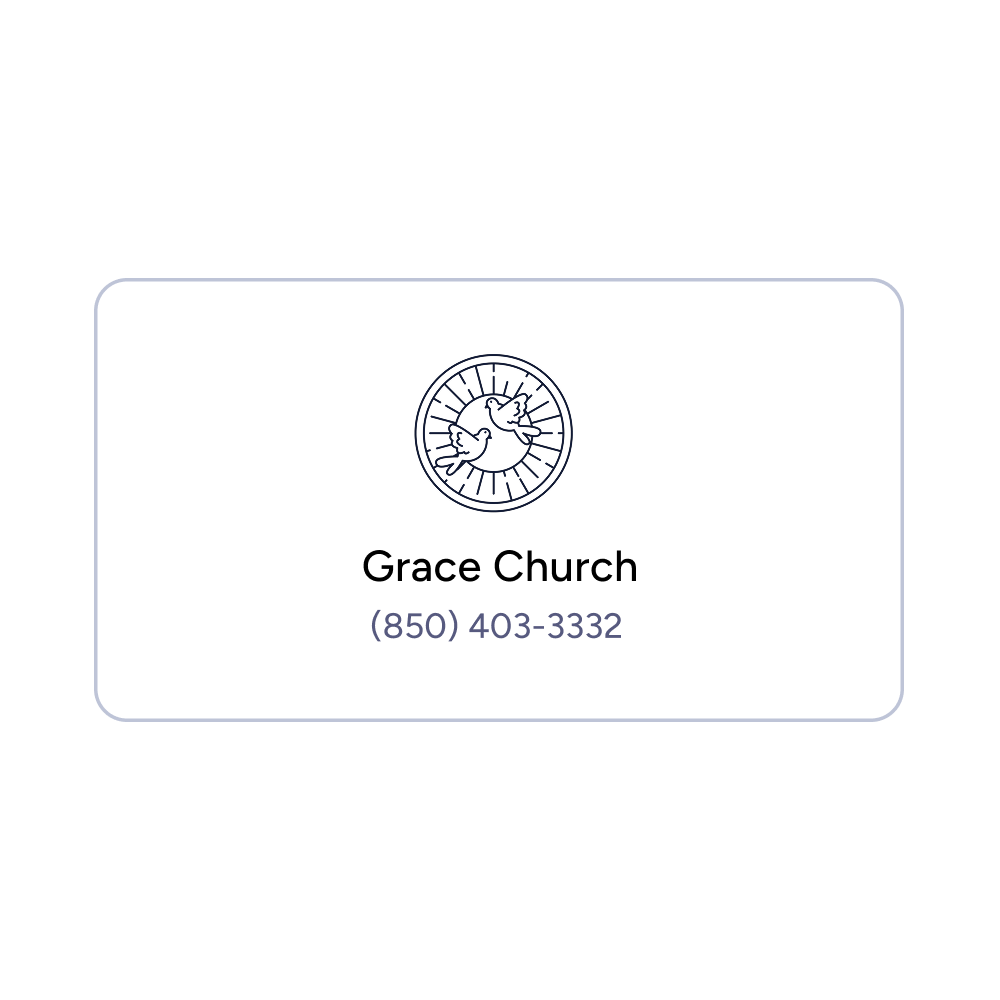 Create your own contact card Virtual connect card
